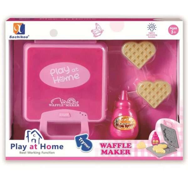 Play at Home Waffle Maker Toy Set