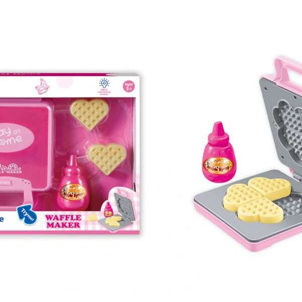 Play at Home Waffle Maker Toy Set - Image 2