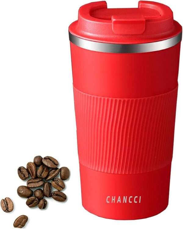 Red Travel Mug or Tumbler - Image 2