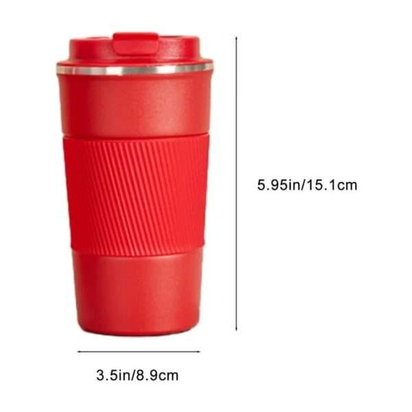 Red Travel Mug or Tumbler - Image 4