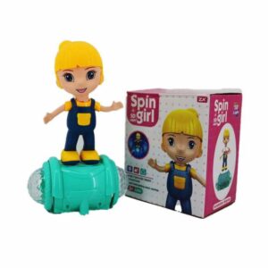 Spin Girl Musical Toy – Twirling Fun with Lights & Sound