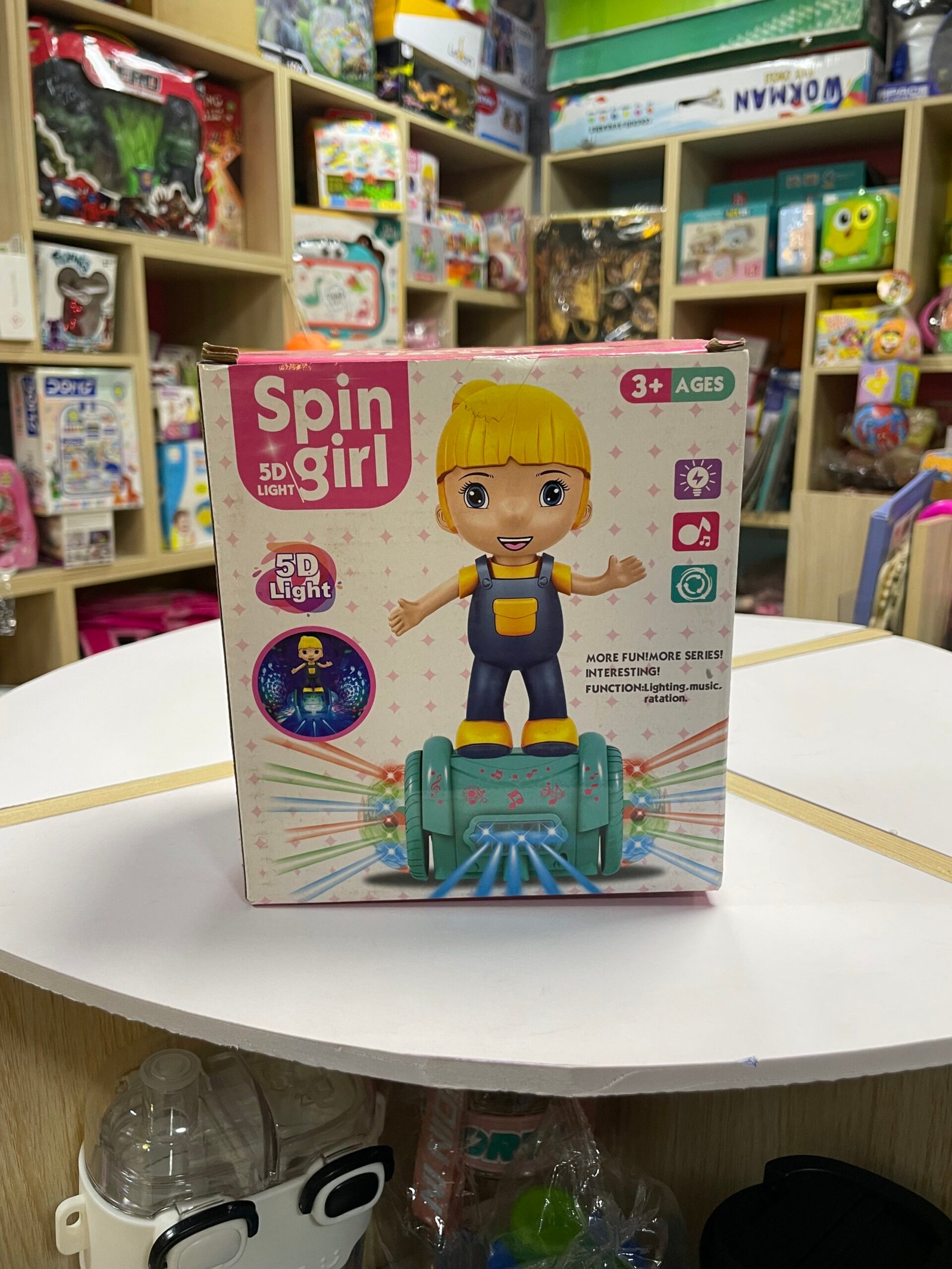 Spin Girl 5D Light